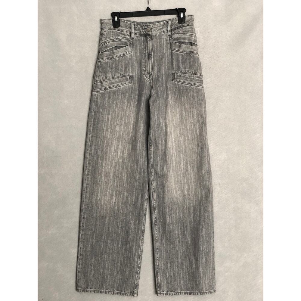 IRO Paris Chrys Jeans 6-Pockets Graphite Grey Women's Size 36 (US 6) NEW